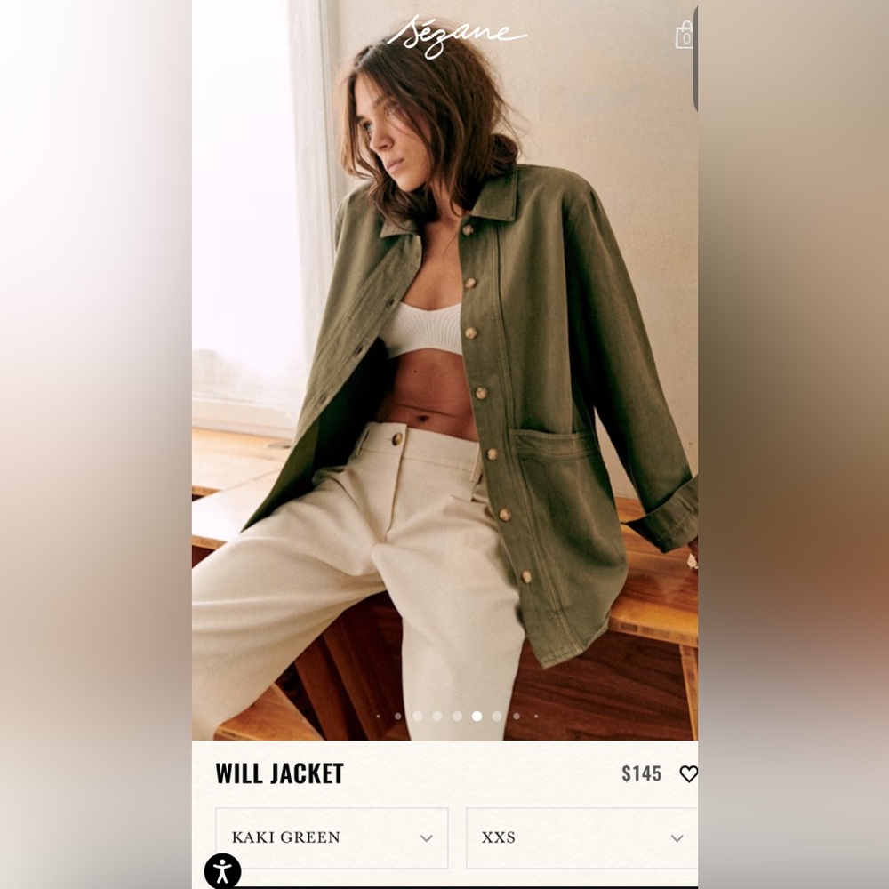Sezane Will Jacket
